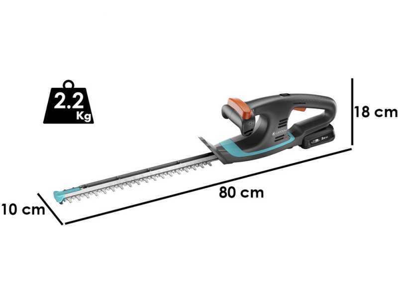 Cortasetos de bater&iacute;a Gardena EasyCut 40/18V P4A solo - BATER&Iacute;A Y CARGADOR NO EST&Aacute;N INCLUIDOS