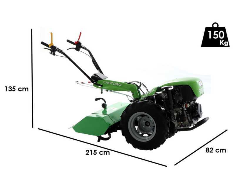 Lampacrescia MGM Castoro Super - Motocultor di&eacute;sel - Kohler 441cc - 12HP