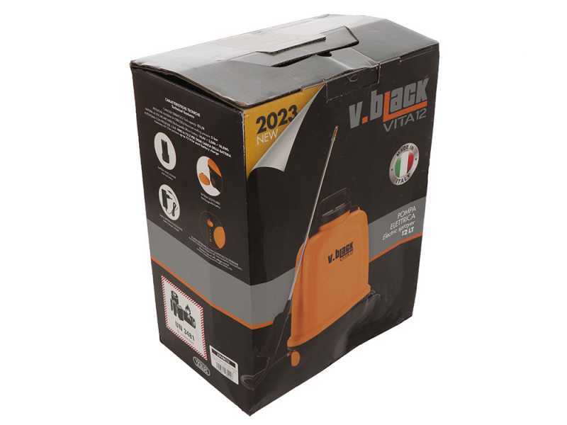 Volpi V-BLACK VITA 12 - Pulverizador el&eacute;ctrico de mochila