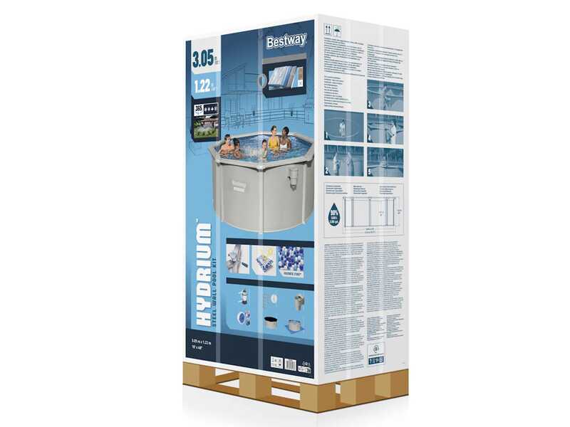 Bestway Hydrium 56566 - &Oslash;305x122 cm - Piscina redonda