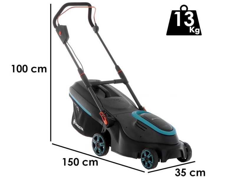 Gardena PowerMax 37/36V P4A solo - Cortac&eacute;sped de bater&iacute;a - BATER&Iacute;A Y CARGADOR NO INCLUIDOS