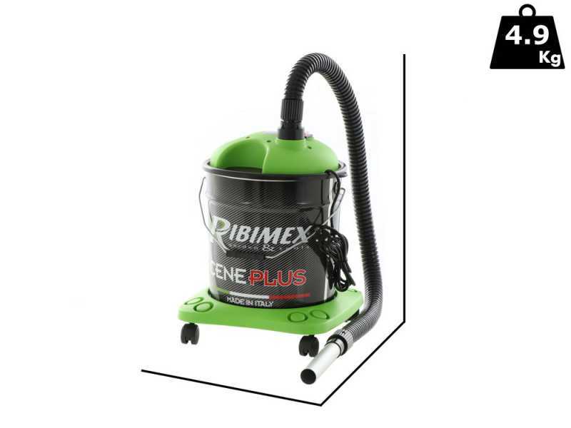 Ribimex Ceneplus - Aspirador de cenizas - Bid&oacute;n - 18L -  950 W
