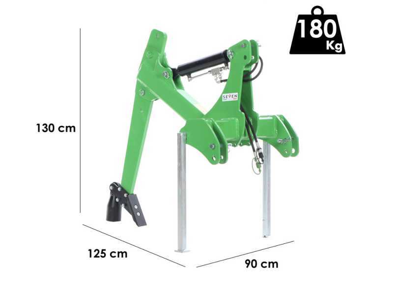 Seven Italy DR-one - Subsolador agr&iacute;cola para tractor - con profundidad regulable