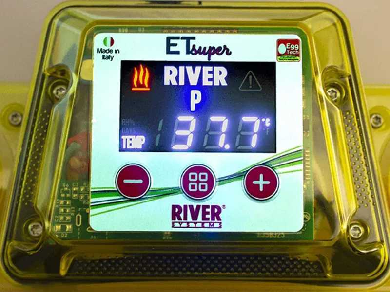 River Systems ET 12 SUPER BIOMASTER - Incubadora de huevos autom&aacute;tica - 12 huevos