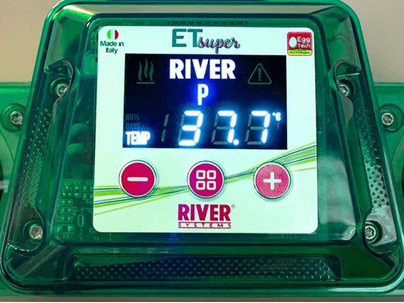 River Systems ET 12 SUPER - Incubadora de huevos autom&aacute;tica - 12 huevos