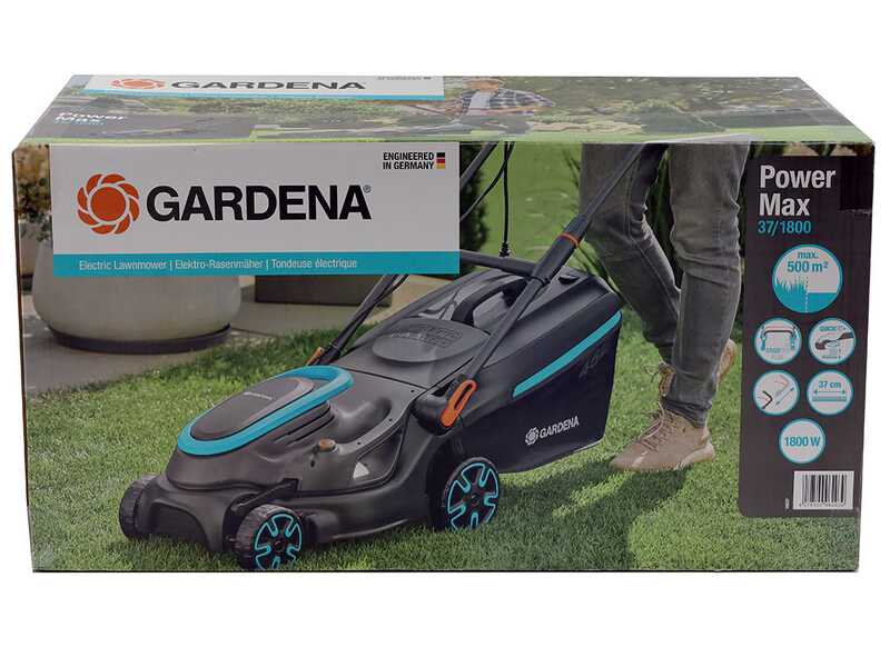 Gardena PowerMax 37/1800 Cortac&eacute;sped el&eacute;ctrico 1800 W Corte 37 cm