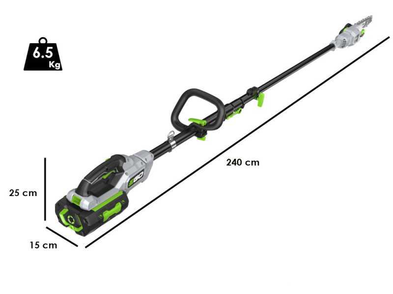 PODADORA TELESC&Oacute;PICA EGO PS1000E - BATER&Iacute;A Y CARGADOR NO EST&Aacute;N INCLUIDOS