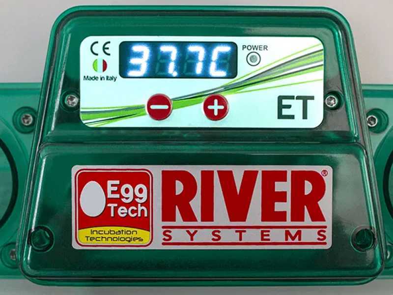 River Systems ET 24 - Incubadora de huevos autom&aacute;tica - 24 huevos