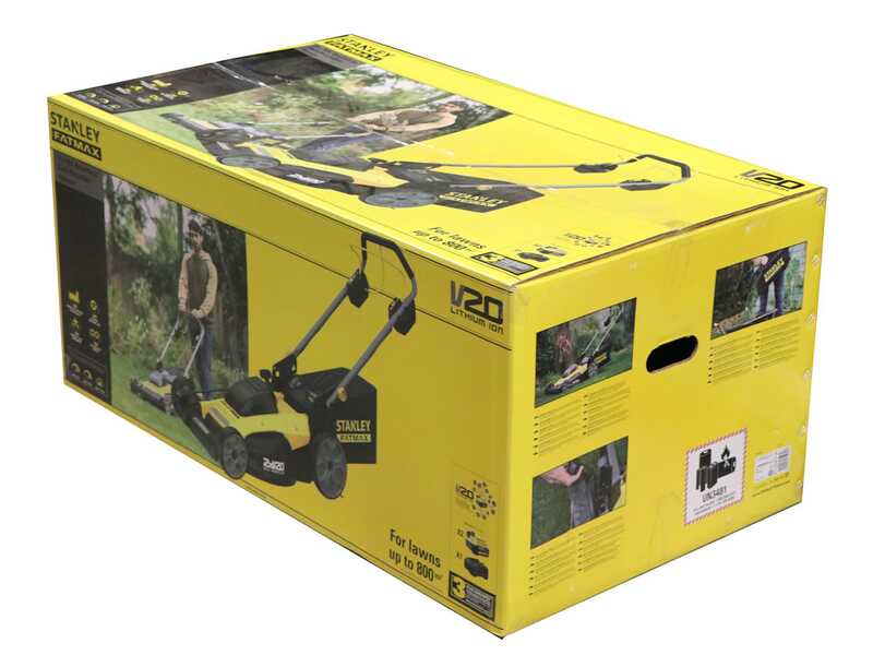 Stanley SFMCMWS251M-QW - Cortac&eacute;sped de bater&iacute;a 36V - BATER&Iacute;A Y CARGADOR NO INCLUIDOS