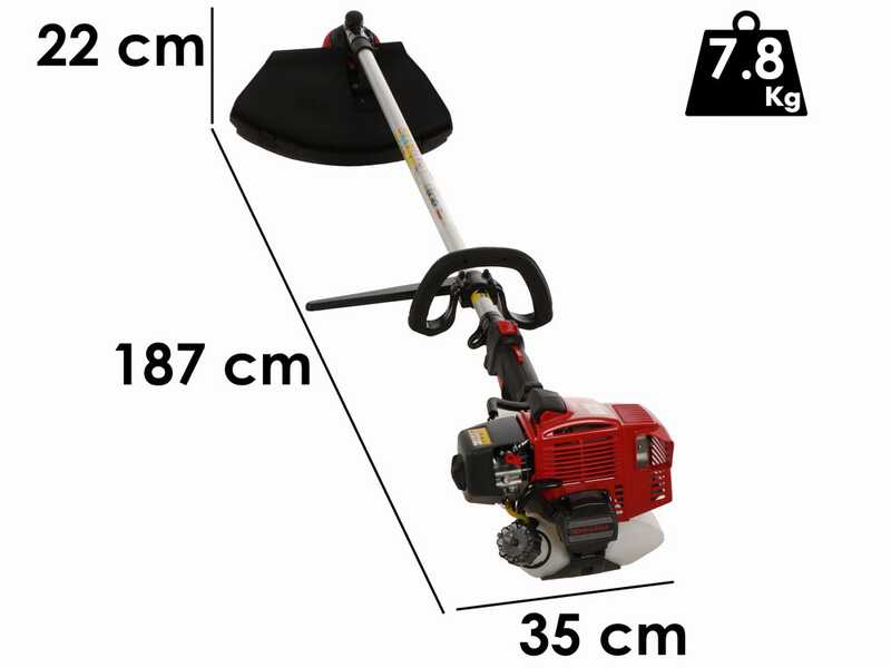 EuroMech TJ 45 EC - Desbrozadora de gasolina - Motor Kawasaki