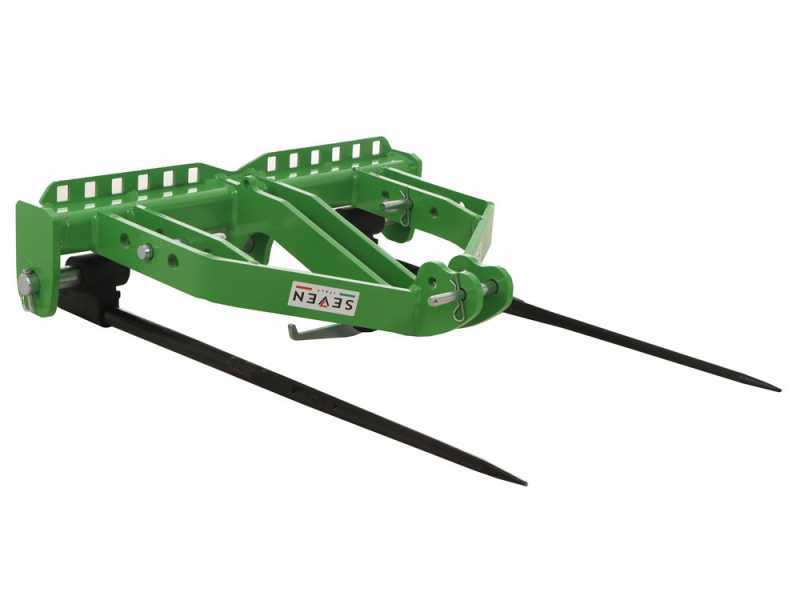 Seven Italy LIFT_2 ROLL - Horquillas portapalets para pacas y arcones - Capacidad 750 Kg