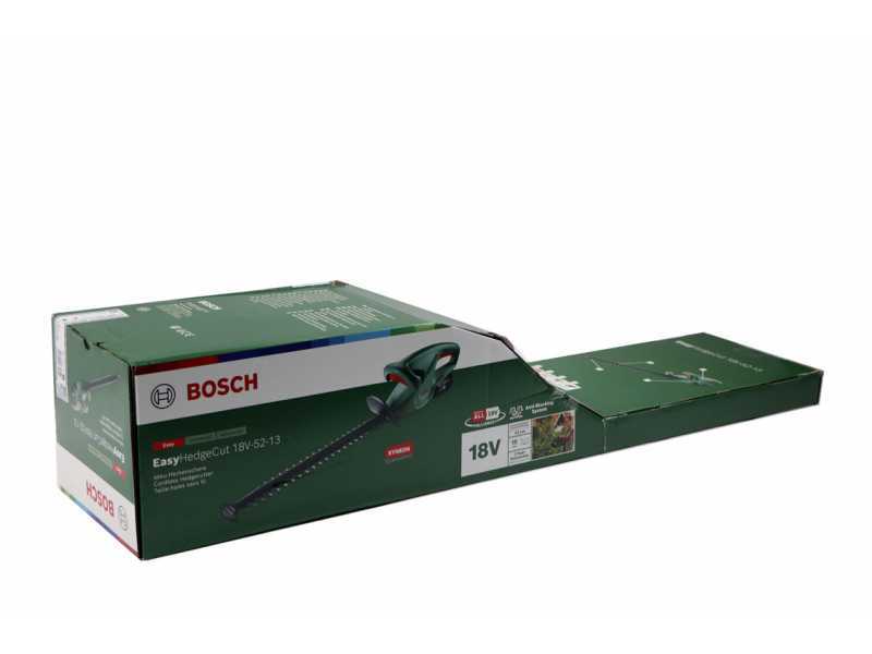 Cortasetos de bater&iacute;a Bosch EasyHedgeCut 18-52-13 - 18V 2Ah