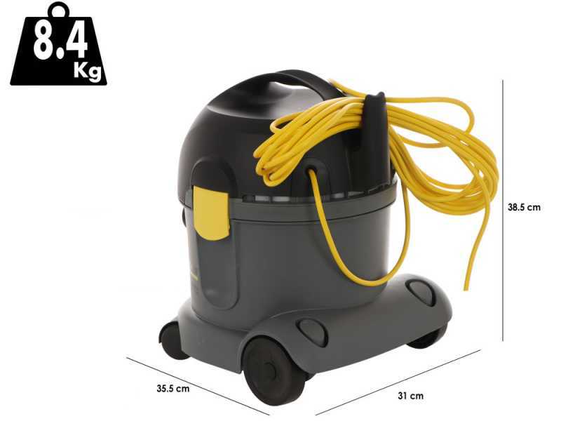 K&auml;rcher Pro T 10/1 - Aspiradora de cilindro - Capacidad 10 l - 700 W