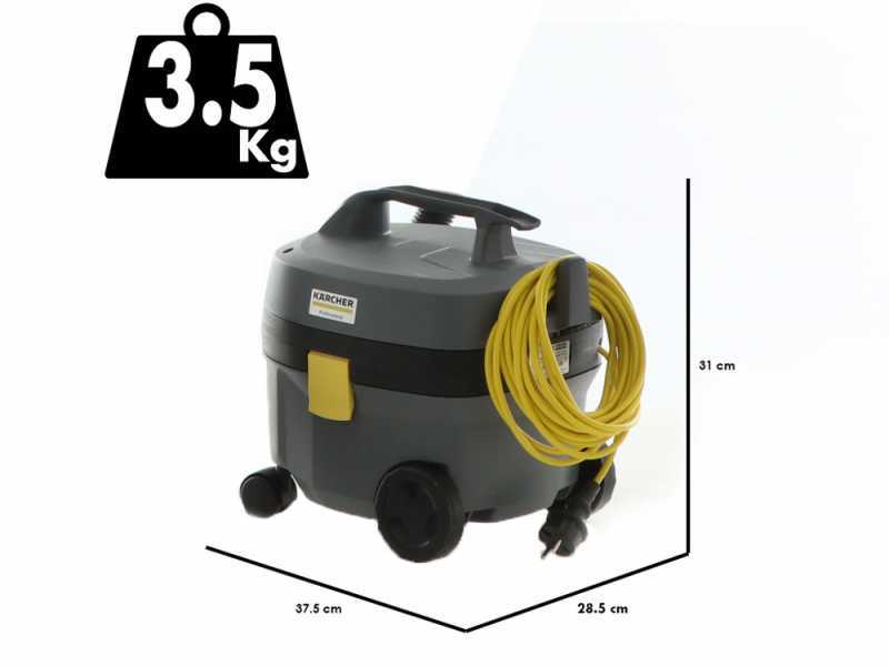K&auml;rcher Pro T 7/1 Classic - Aspirador profesional ULTRA silencioso - 850 W