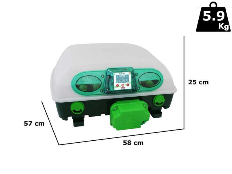 River Systems ET 49 SUPER - Incubadora de huevos autom&aacute;tica - 49 huevos