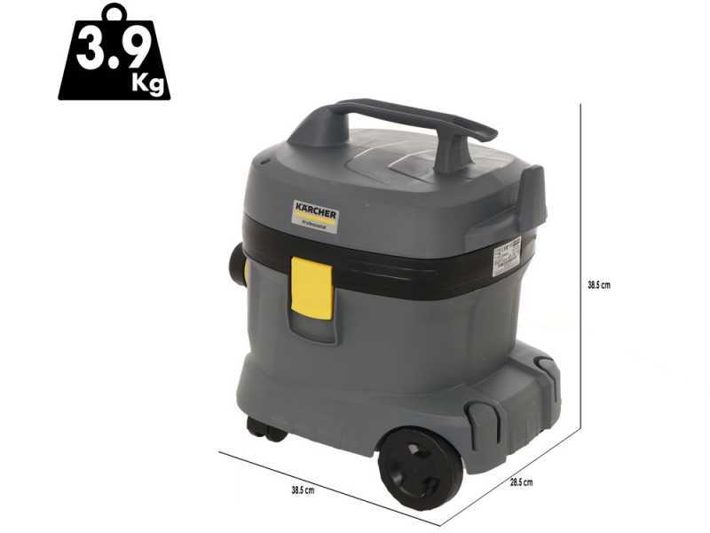 Karcher Pro T 11/1 Classic - Aspirador profesional S&Uacute;PER silencioso - 850W