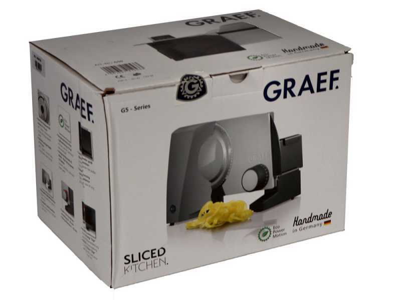 Graef G50EU - Cortadora de fiambre con cuchilla de 170 mm