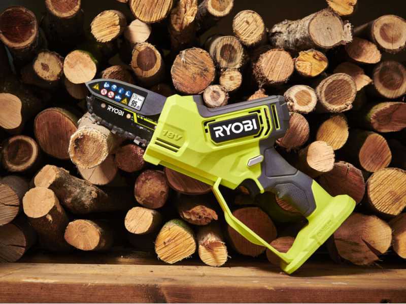 Podadora manual de bater&iacute;a RYOBI RY18PSX10A-0 - 18V  - BATER&Iacute;A Y CARGADOR NO EST&Aacute;N INCLUIDOS