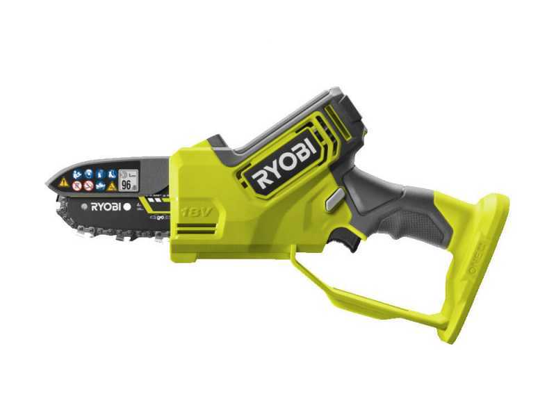 Podadora manual de bater&iacute;a RYOBI RY18PSX10A-0 - 18V  - BATER&Iacute;A Y CARGADOR NO EST&Aacute;N INCLUIDOS