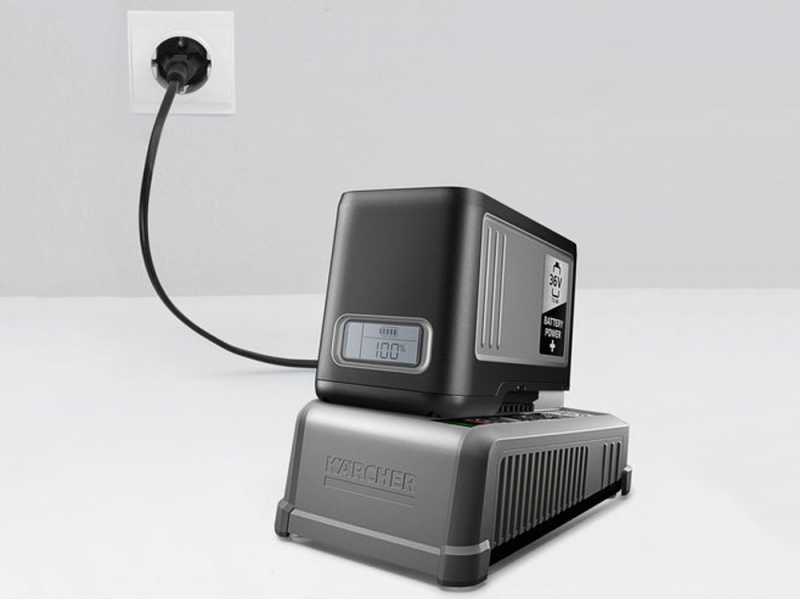 Cargador de bater&iacute;as r&aacute;pido Karcher PRO 36V