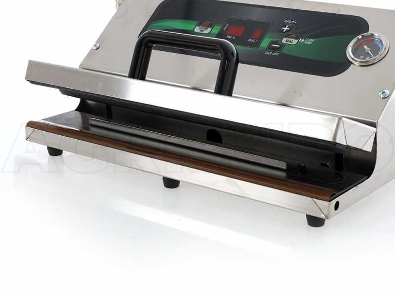 Envasadora al vac&iacute;o profesional Euro 420 Pro Inox - Barra de soldadura de 42 cm