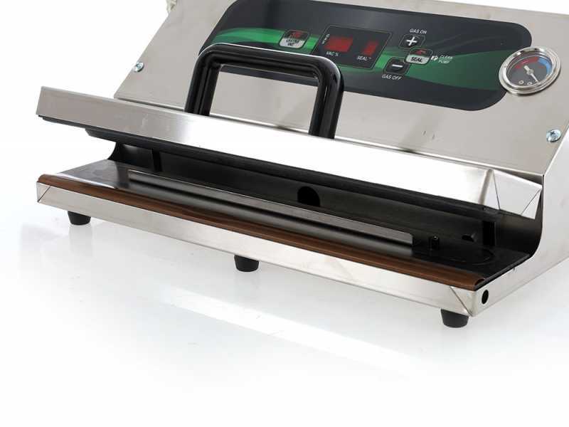 Envasadora al vac&iacute;o profesional Euro 520 Pro Inox - Barra de soldadura de 52 cm 
