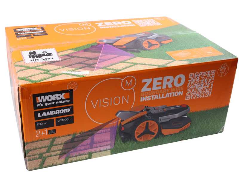 Worx Landroid Vision M600 WR206E - Robot cortac&eacute;sped - Sin instalaci&oacute;n