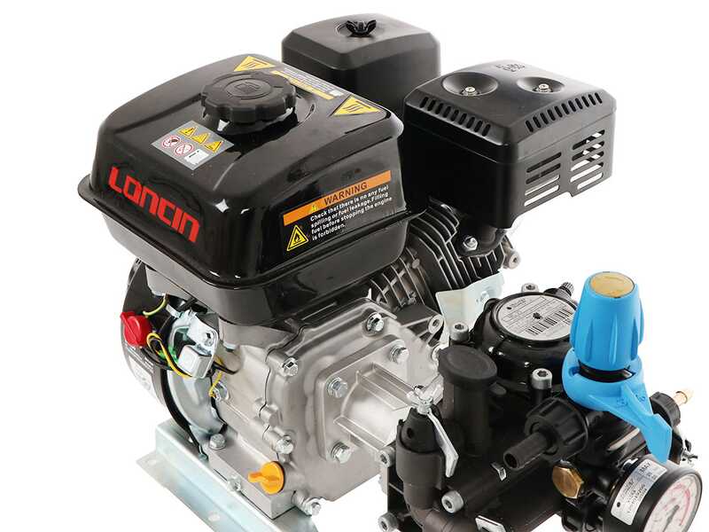 Motobomba fumigadora Comet MTP MC25 SC. 4T - motor Loncin G200F - para &aacute;cidos y productos qu&iacute;micos