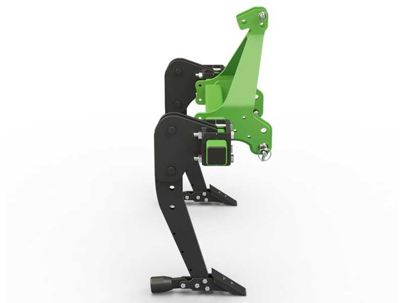 Seven Italy Simply - Subsolador agr&iacute;cola para tractor 2 p&uacute;as - Chasis de 120 cm