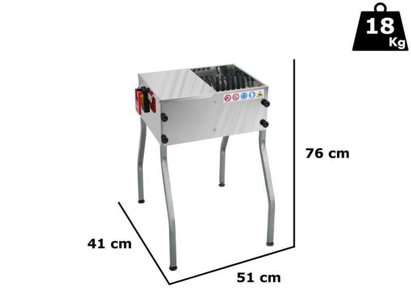 River Systems Piumina Quaglie 36 - Desplumadora de rodillos