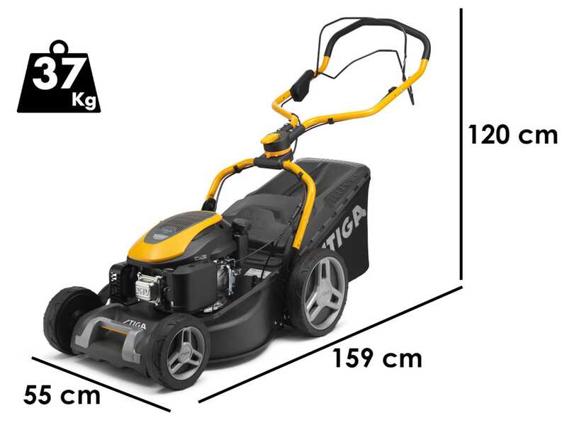 Cortac&eacute;sped de gasolina autopropulsado Stiga COMBI 753 SE - 4 en 1 - Motor ST 170 LS