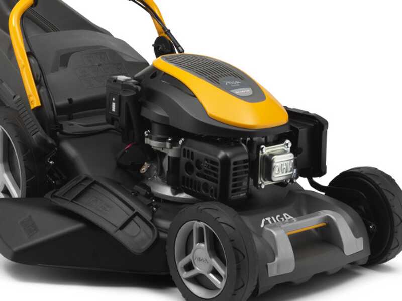 Cortac&eacute;sped de gasolina autopropulsado Stiga COMBI 753 SE - 4 en 1 - Motor ST 170 LS