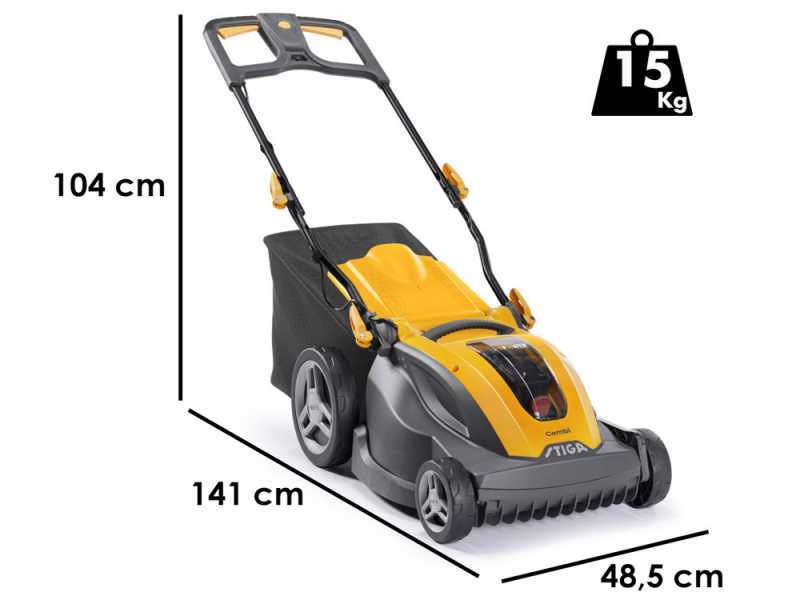 Stiga Combi 344e Kit - Cortac&eacute;sped de bater&iacute;a - 48V/5Ah - Corte 42 cm