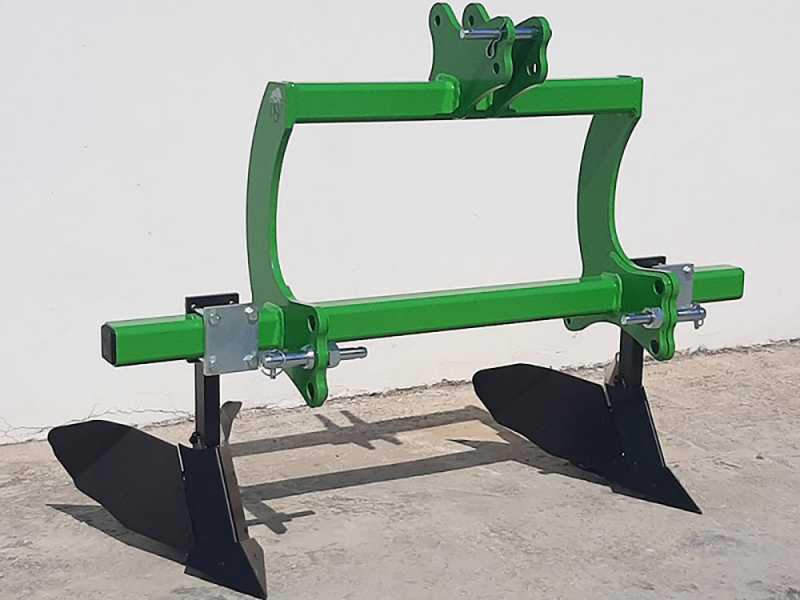 Aporcador Seven Italy big de 2 brazos - Bastidor de 140 cm