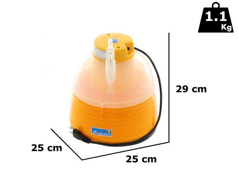 Novital Covatutto 7 New - Incubadora de huevos manual - 7 huevos