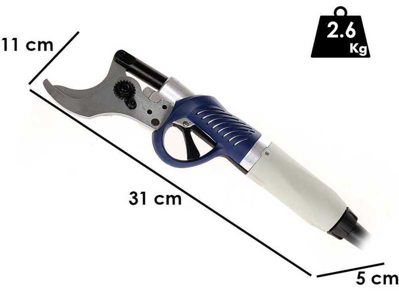 BullMach ARTEMIS 45 Pro - Tijera el&eacute;ctrica de poda - 36V 4Ah