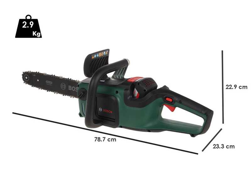 Bosch AdvancedChain 36V-35-40 - Electrosierra de bater&iacute;a de corte - 36V 2Ah - Espada de 35cm