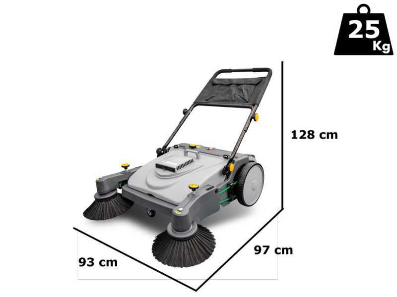 Lavor BSW 950 MF - Barredora manual de empuje - con recogedor