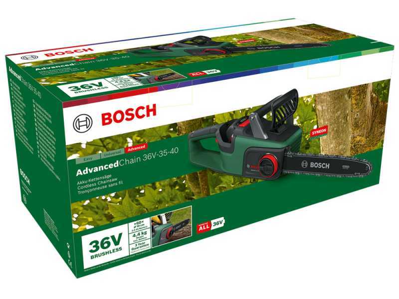 Bosch AdvancedChain 36V-35-40 - Electrosierra de bater&iacute;a de corte - BATER&Iacute;A Y CARGADOR NO EST&Aacute;N INCLUIDOS
