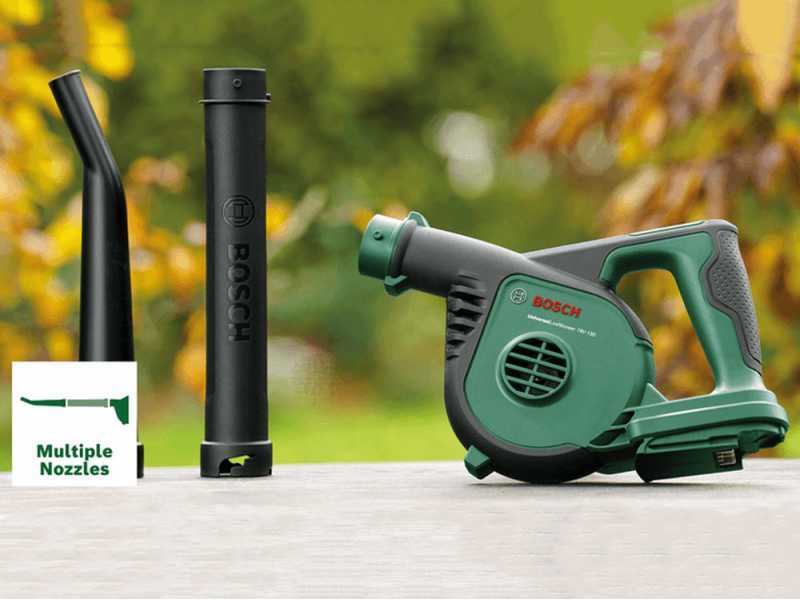 Soplador Bosch UniversalLeafBlower18V 130 en Oferta AgriEuro