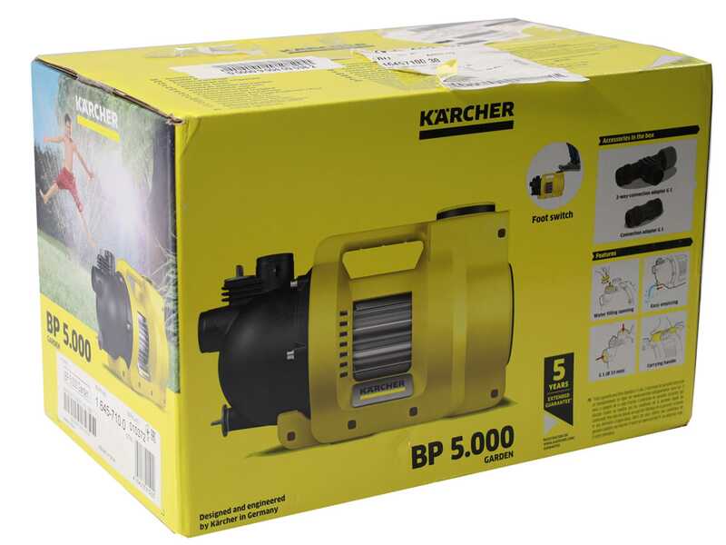 K&auml;rcher BP 5.000 Garden - Bomba el&eacute;ctrica para riego - 650 W - 5000 L/h