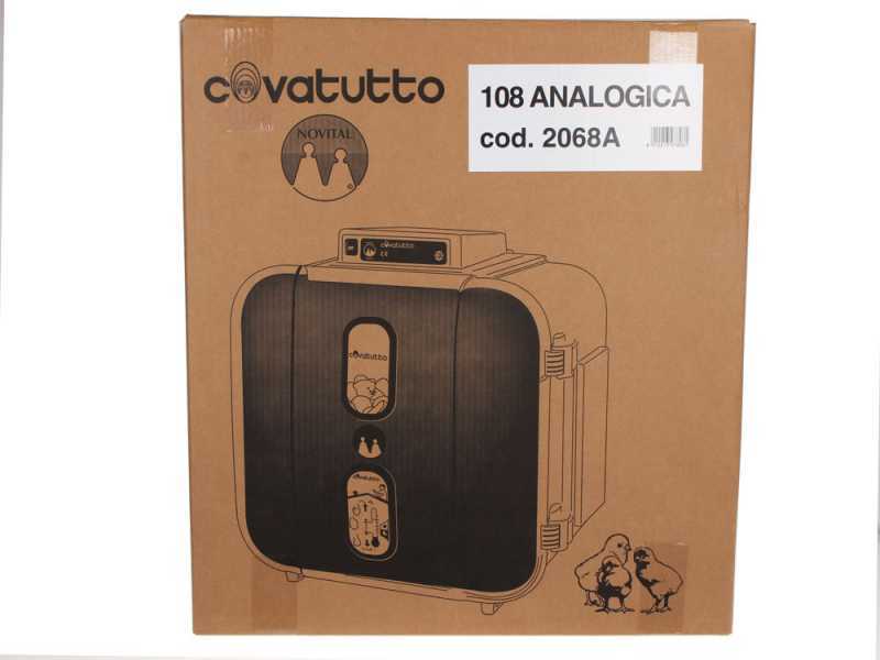 Novital Covatutto 108 - Incubadora de huevos manual - 96 huevos