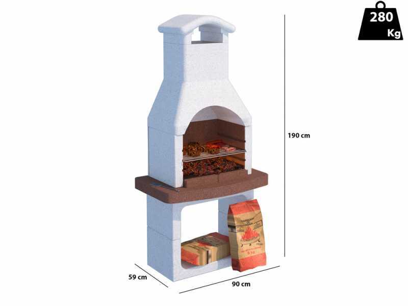 Linea VZ San Remo - Barbacoa de obra de carb&oacute;n