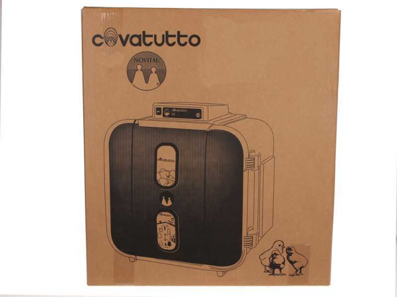 Novital Covatutto 108 Digital - Incubadora de huevos autom&aacute;tica/manual - 96 huevos