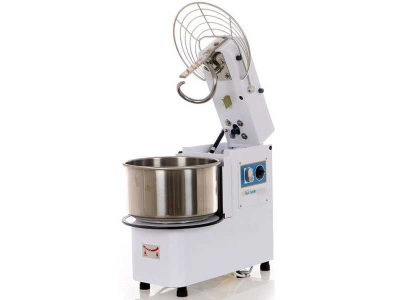 EuroMech ETR 30 - Amasadora de espiral abatible - Capacidad 25 kg - Trif&aacute;sica