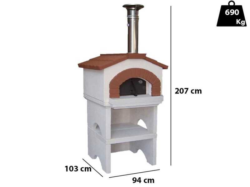Características principales de un horno de leña para pizza