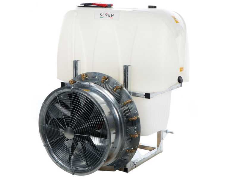 Seven Italy 600 - Atomizador suspendido para tractor - Capacidad 600 L - Bomba APS 71