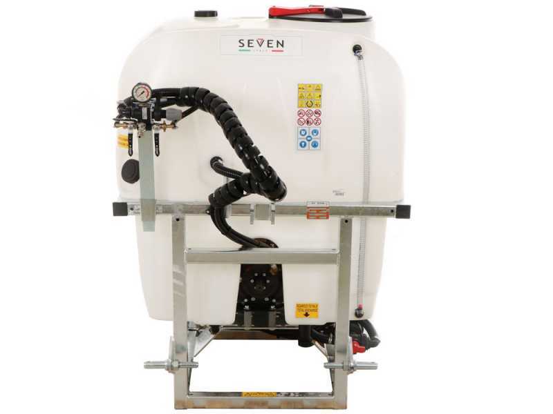 Seven Italy 400 - Pulverizador suspendido para tractor - Capacidad 400 L - Bomba APS 71