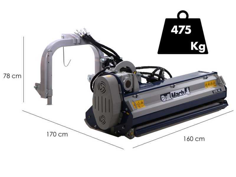 BullMach Estia 140 - Trituradora para tractor - Serie media