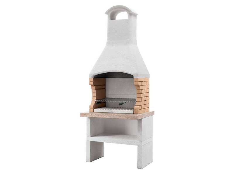Palazzetti Ariel - Barbacoa Module Grill de obra para le&ntilde;a y carb&oacute;n